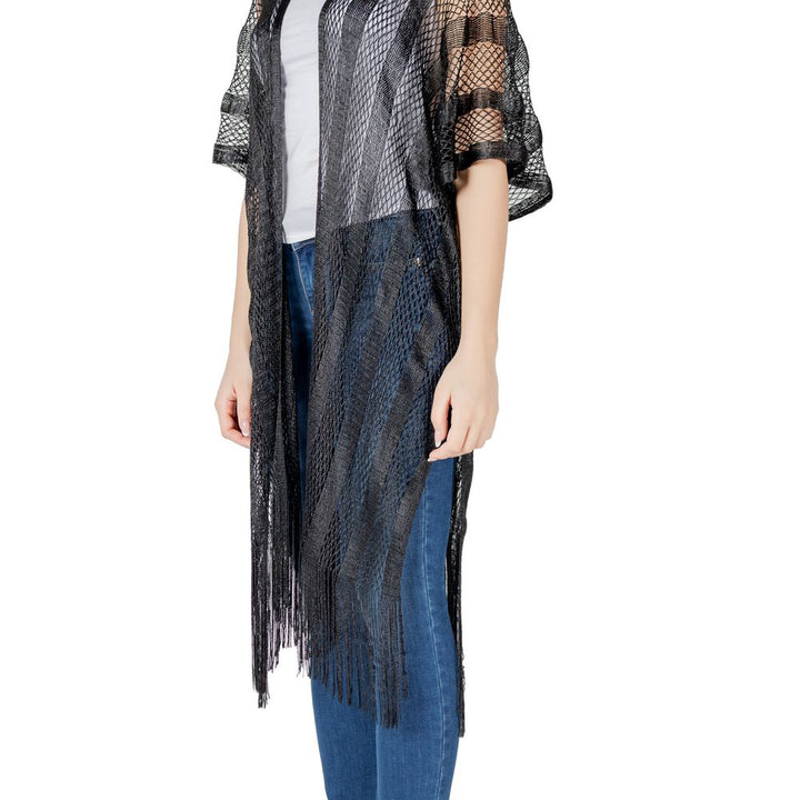 Liu Jo Black Polyester Scarf