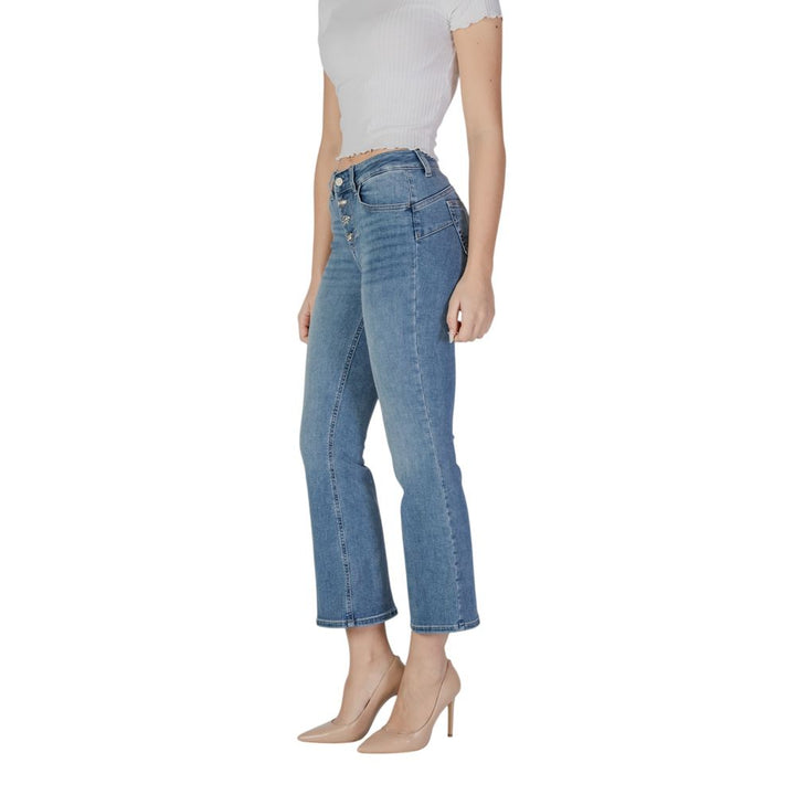 Liu Jo Blue Cotton Bootcut Jean