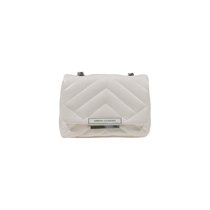 Armani Exchange White Polyester Handbag