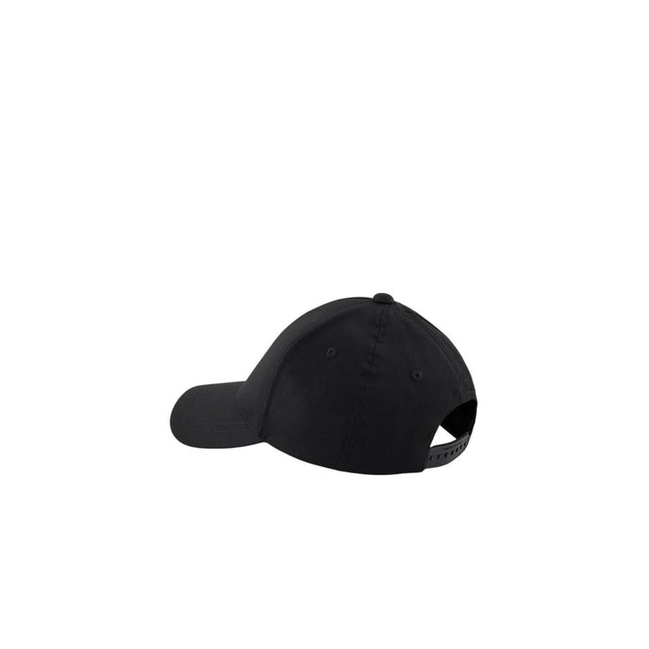 Armani Exchange Black Cotton Caps Baseball Hat