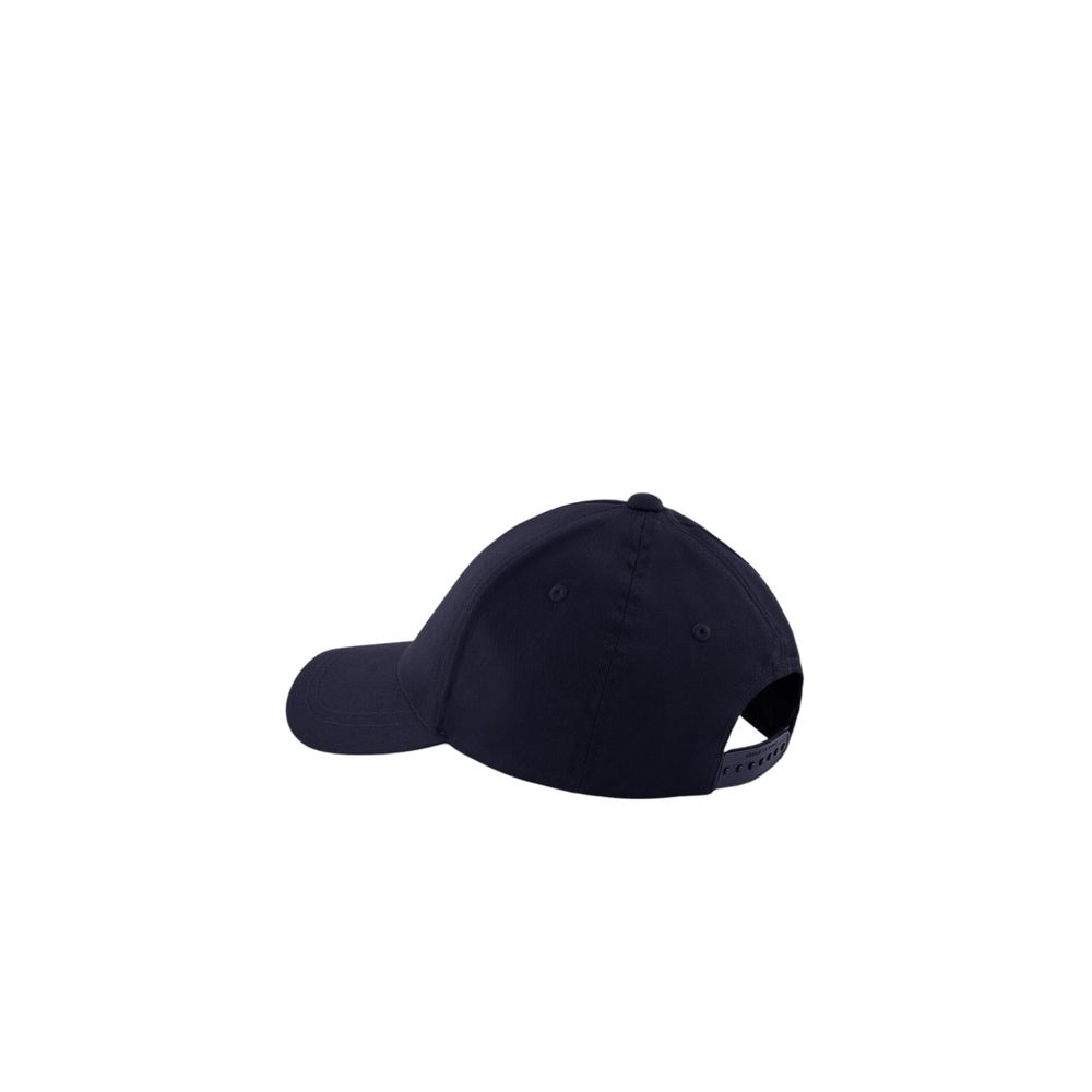 Armani Exchange Blue Cotton Caps Baseball Hat