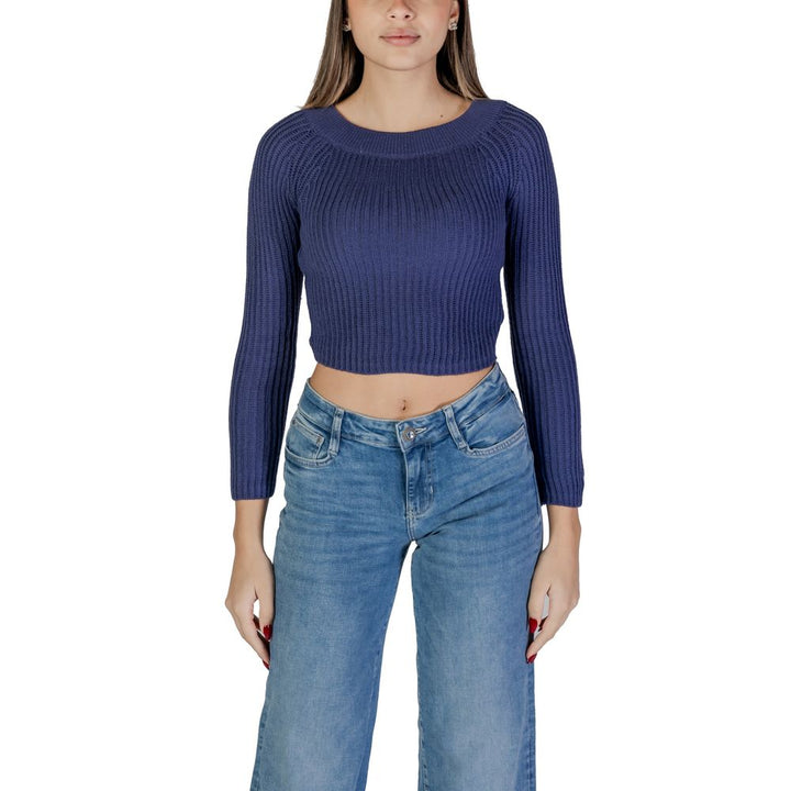 Jacqueline De Yong Light Blue Marabou Sportswear