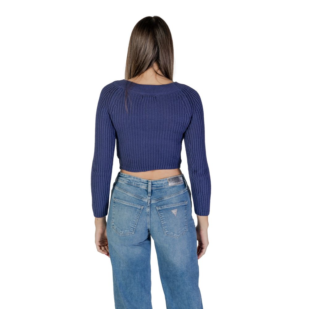 Jacqueline De Yong Light Blue Marabou Sportswear