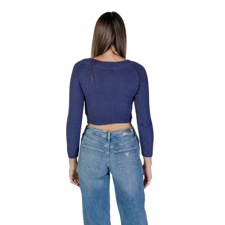 Jacqueline De Yong Light Blue Marabou Sportswear