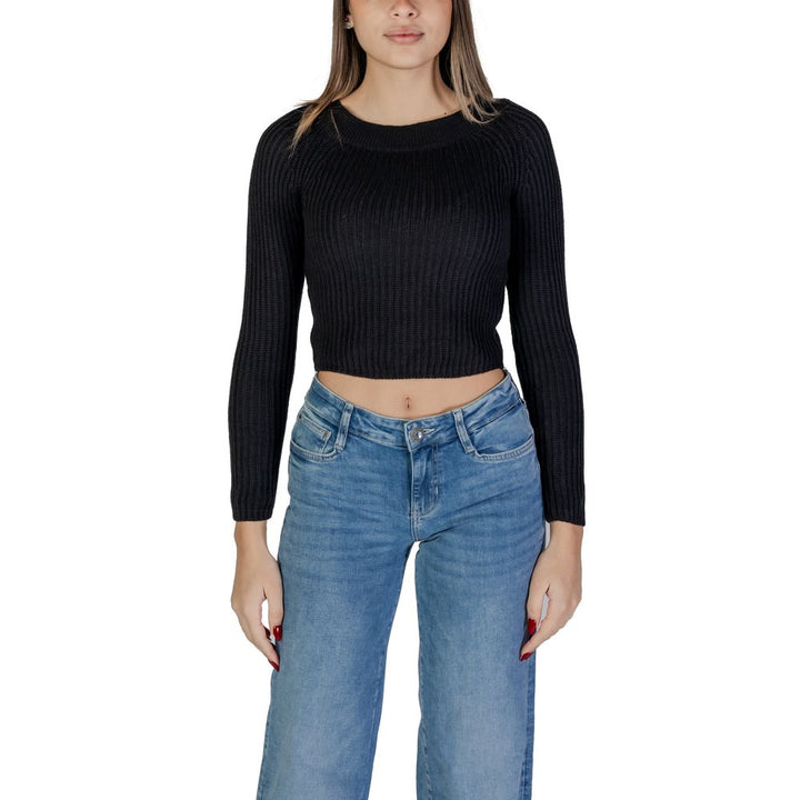 Jacqueline De Yong Black Marabou Sportswear