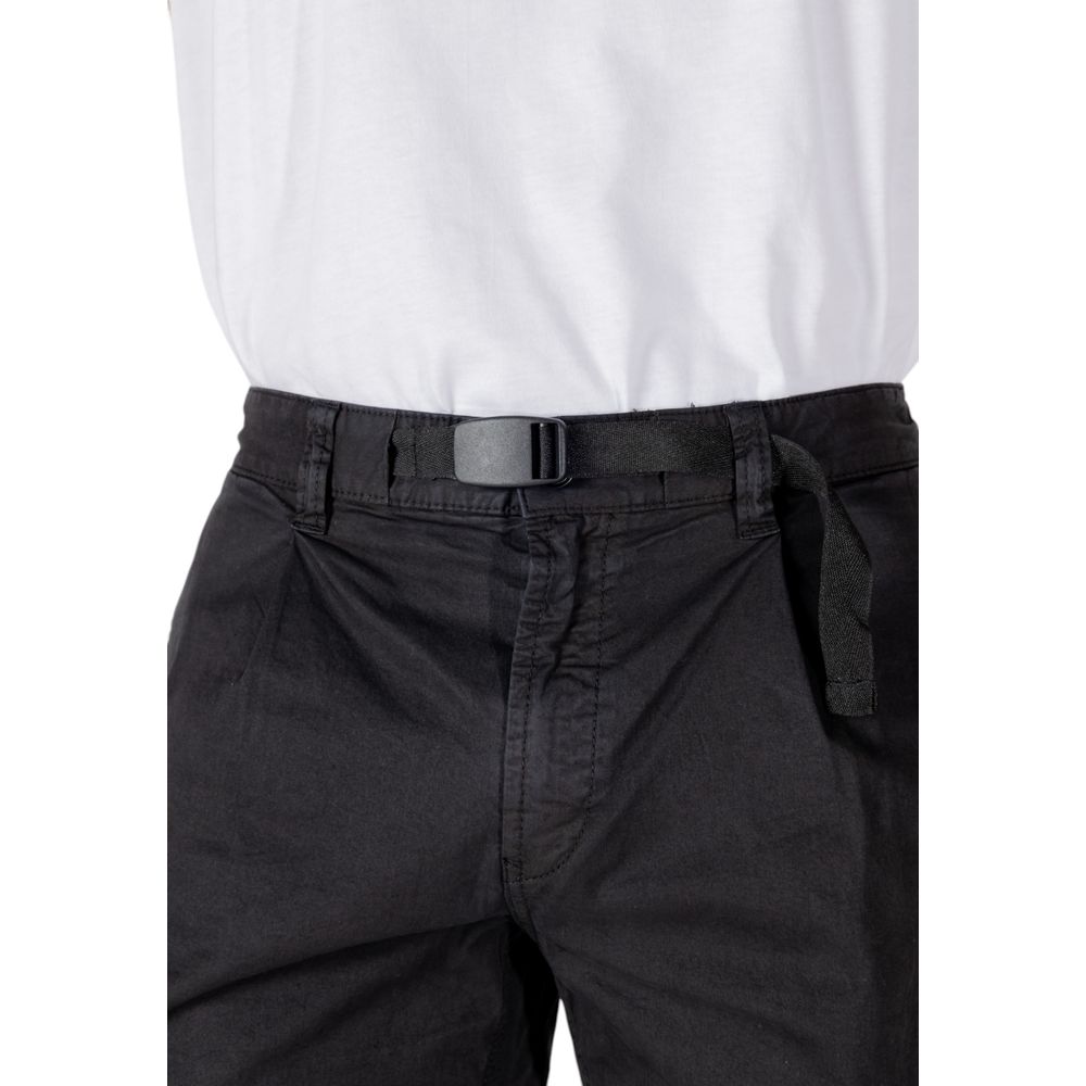 Hugo Boss Black Cotton Bermuda