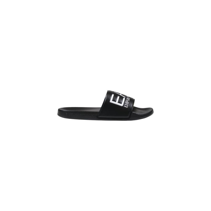 EA7 Emporio Armani Black And White Pvc Slipper