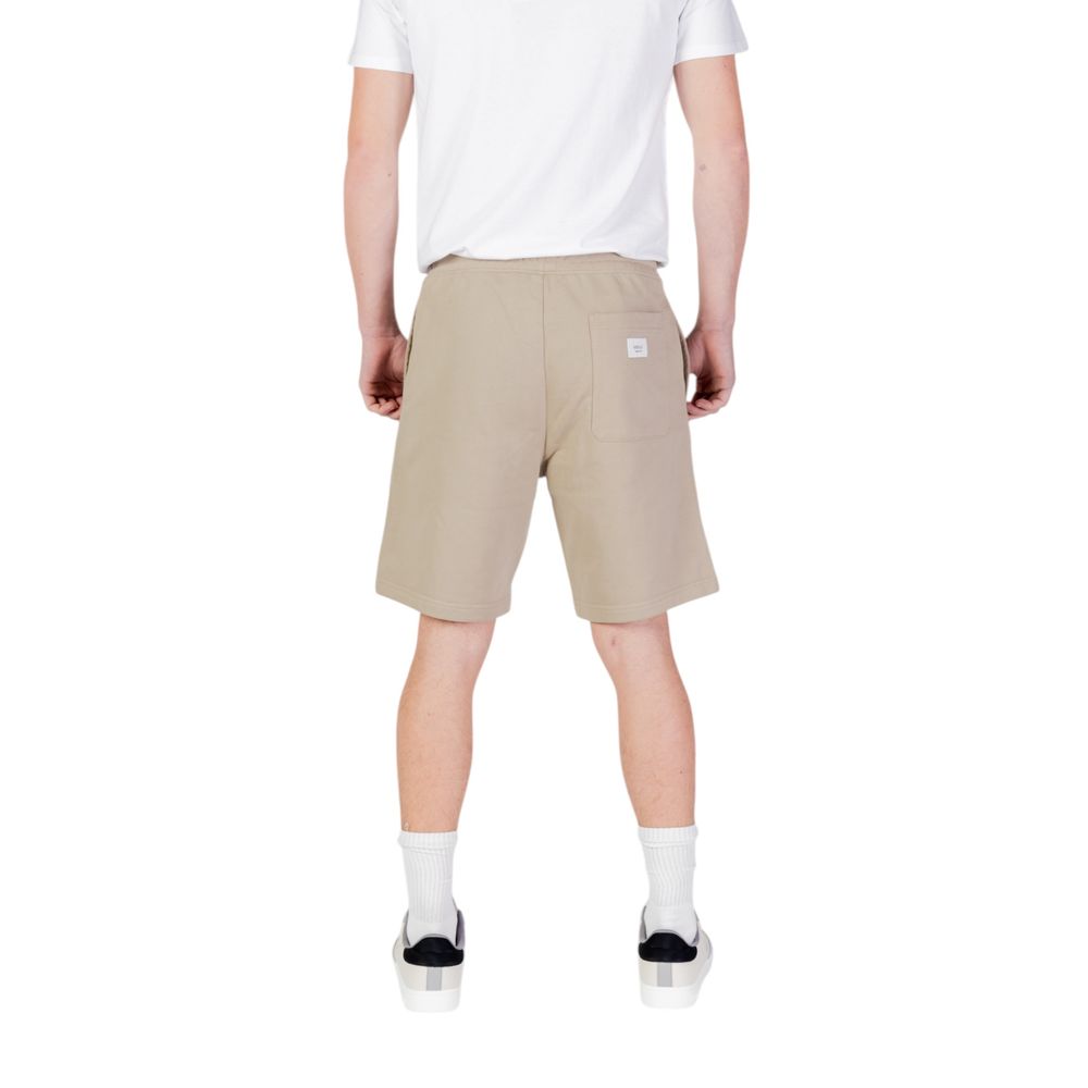Replay Beige Cotton Bermuda