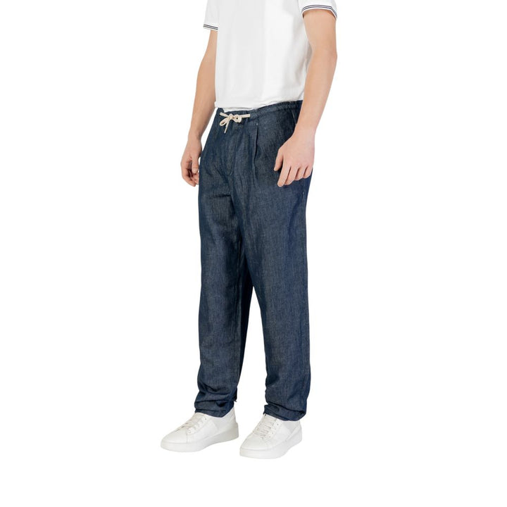 Replay Blue Cotton Pant