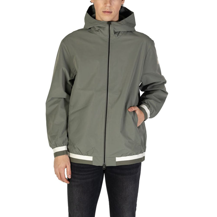 Replay Green Polyester Jackets & Coat