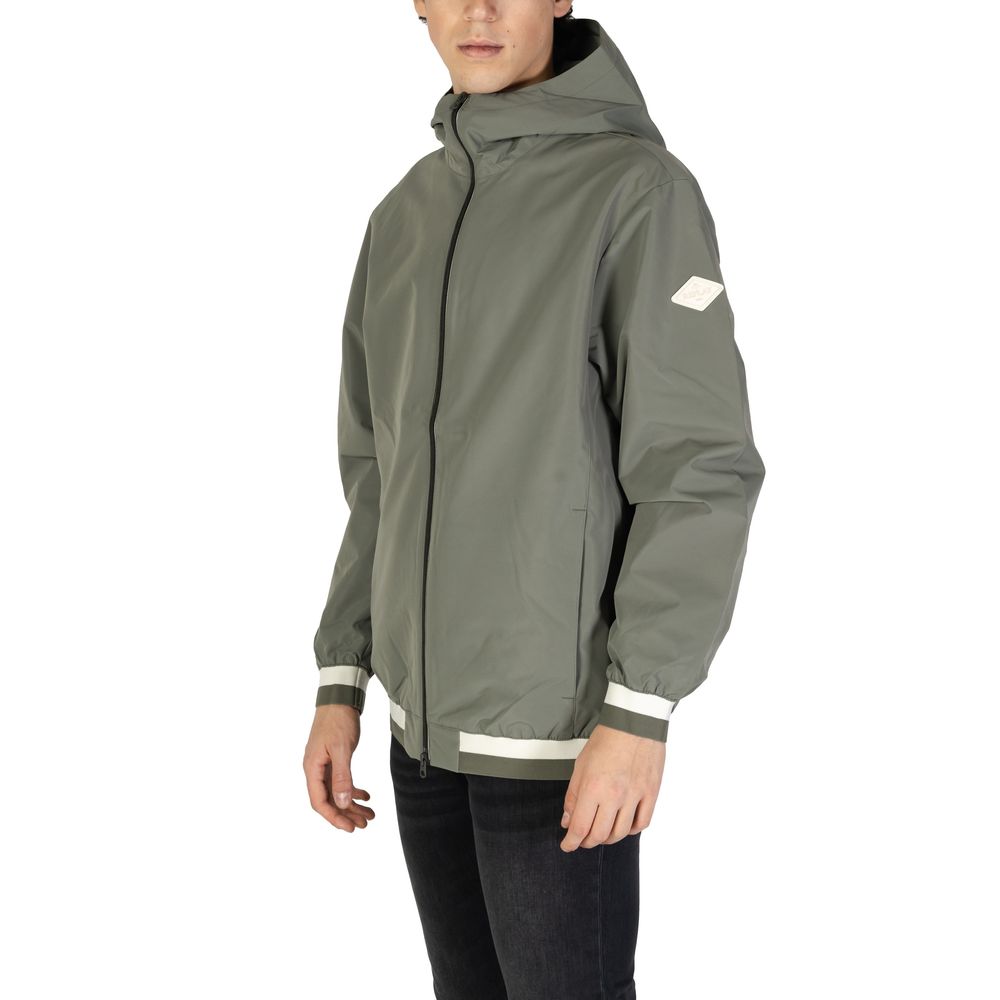 Replay Green Polyester Jackets & Coat