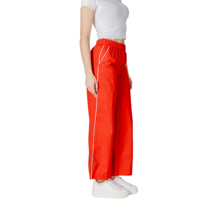 Only Red Cotton Pant