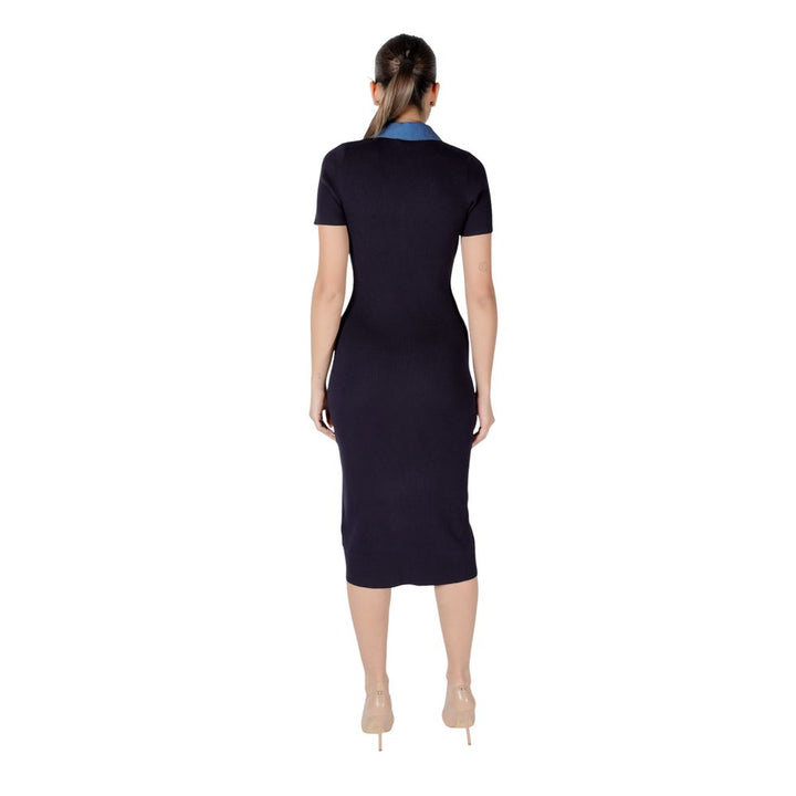 Morgan De Toi Blue Viscose Long