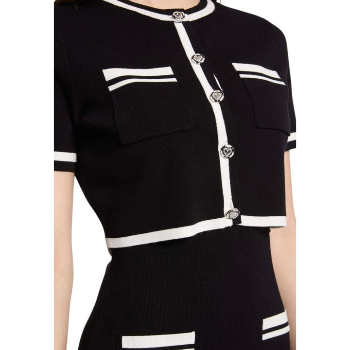 Morgan De Toi Black Viscose Short