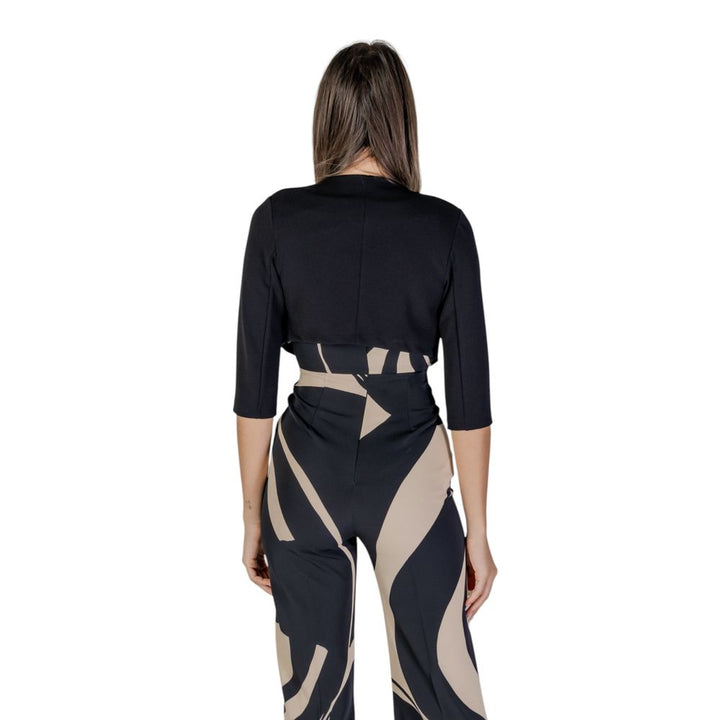 Rinascimento Black Polyester Sweater