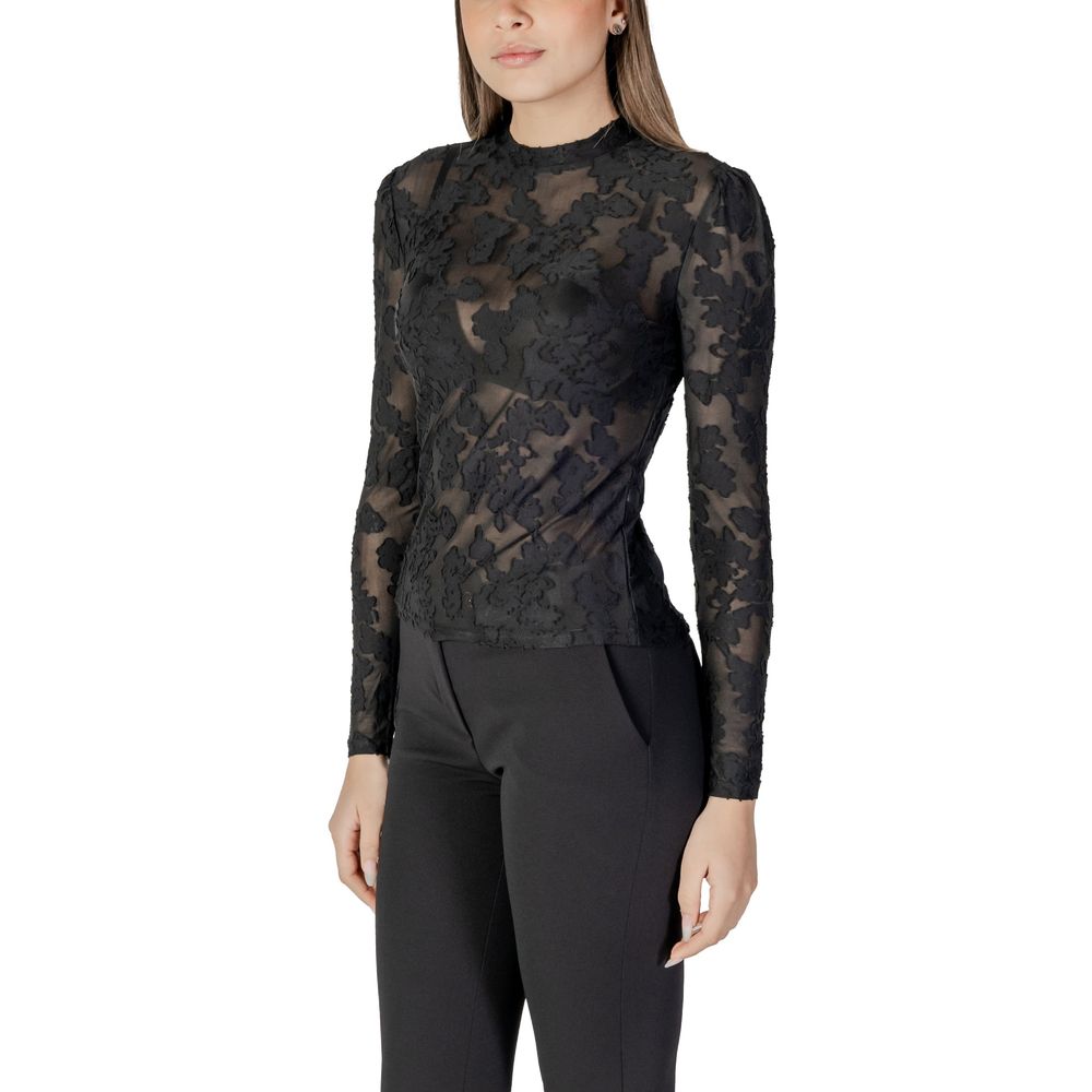 Morgan De Toi Black Polyester Long Sleeve