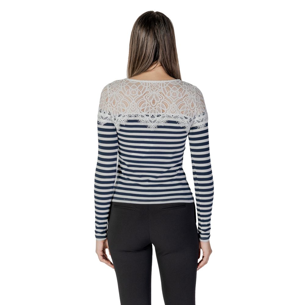 Morgan De Toi White Recycled Polyester Long Sleeve
