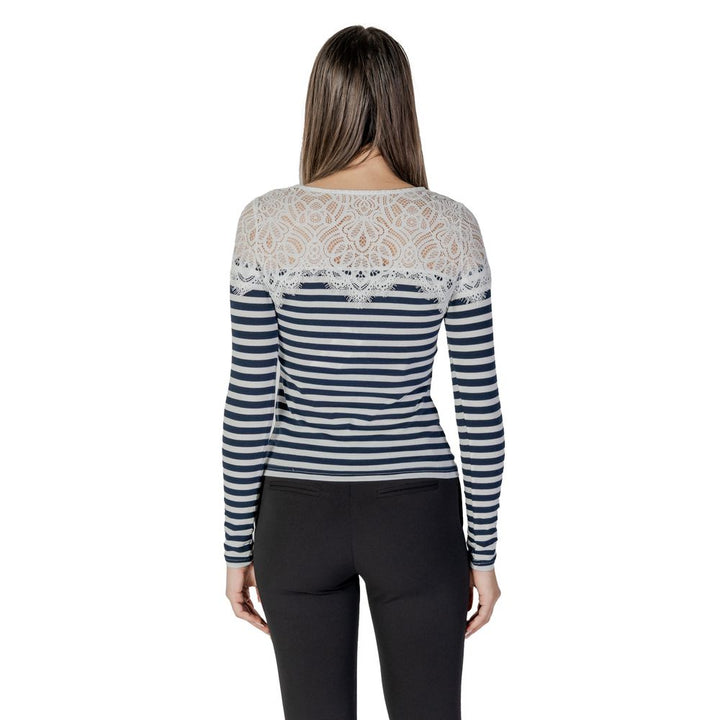 Morgan De Toi White Recycled Polyester Long Sleeve