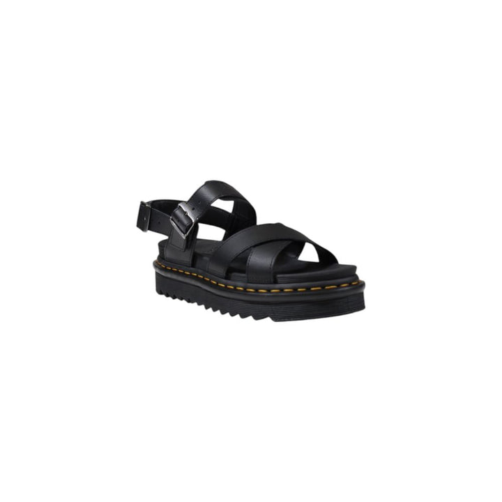 Dr. Martens Black Leather Sandal