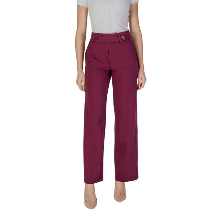 Street One Purple Viscose Pant