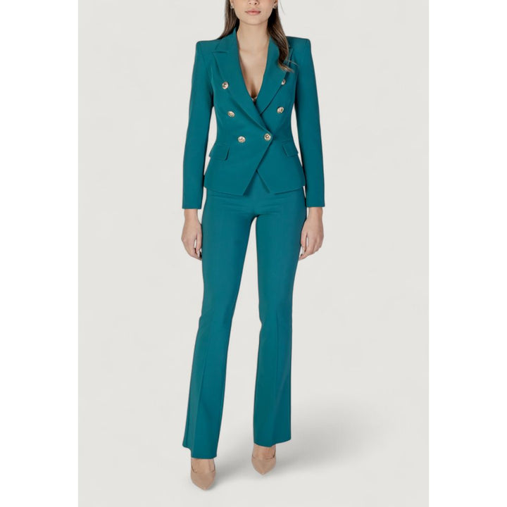 Rinascimento Black Polyester Blazer