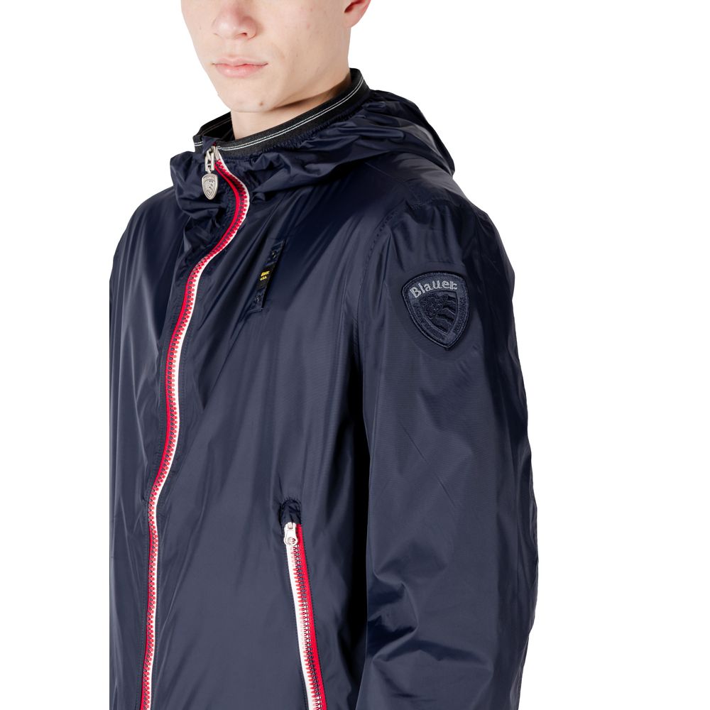 Blauer Blue Polyamide Jackets & Coat