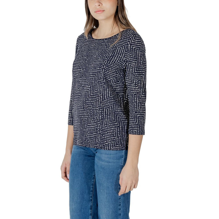 Street One Blue Viscose Long Sleeve