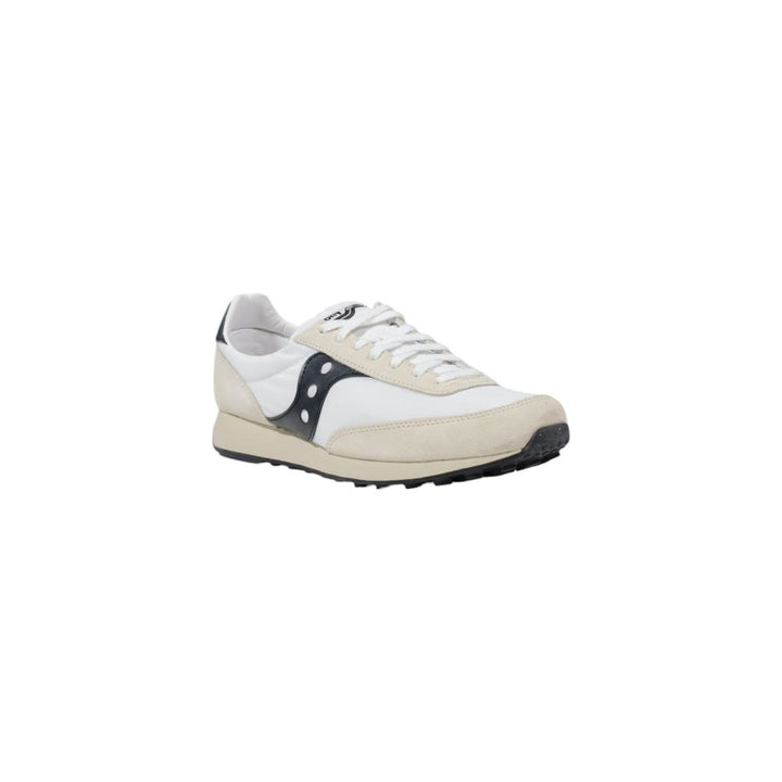 Saucony Black And White Leather Sneaker
