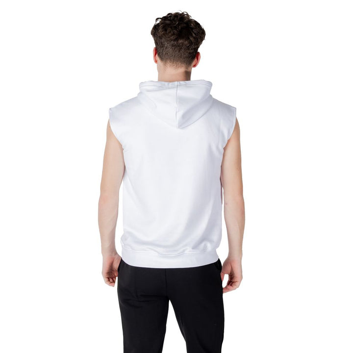 Icon White Cotton Hoody