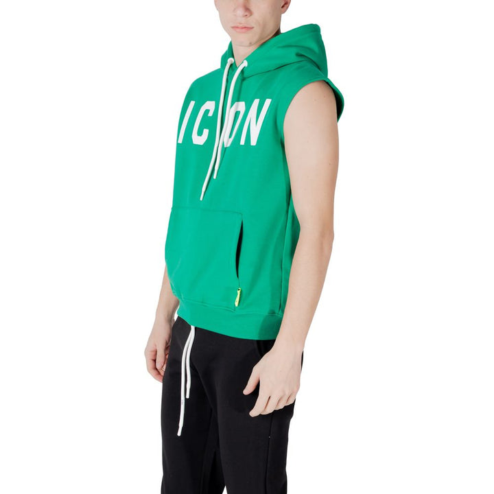 Icon Green Cotton Hoody