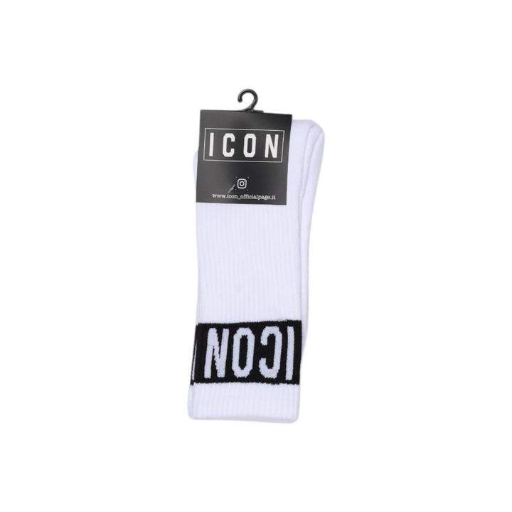 Icon White Cotton Sock