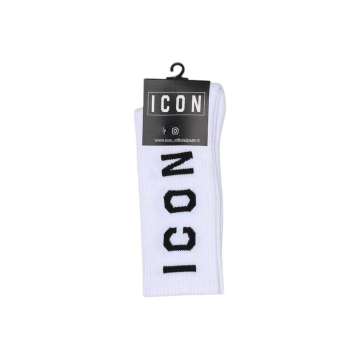 Icon White Cotton Sock