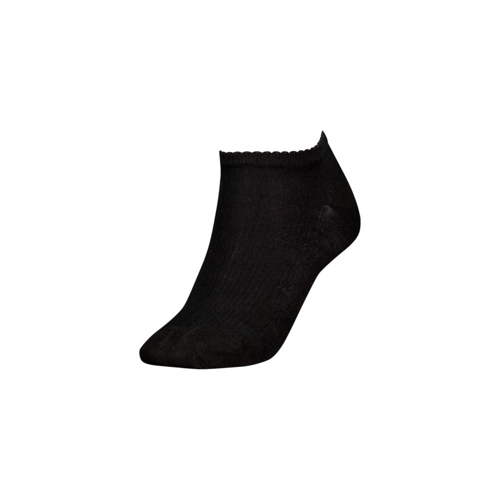 Tommy Hilfiger Black Lyocell Sock