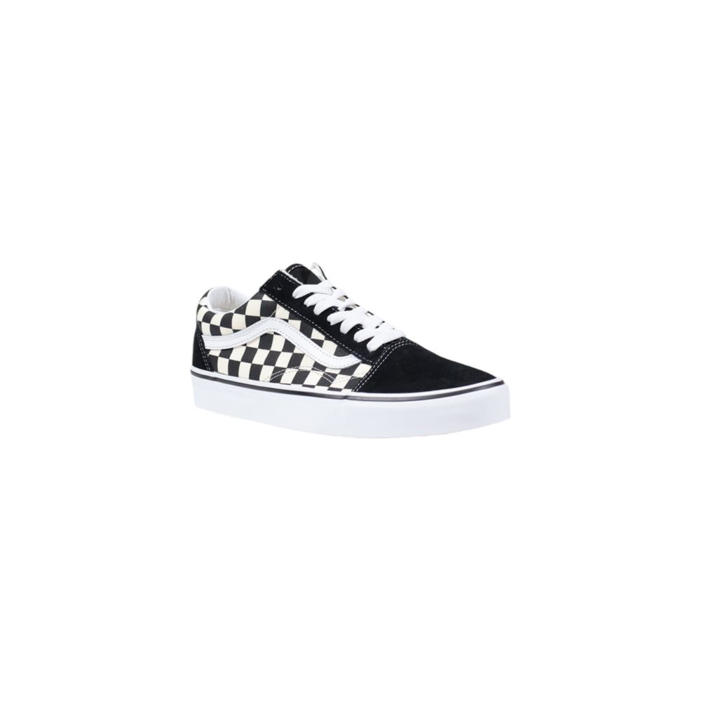 Vans Black And White Fabric Sneaker