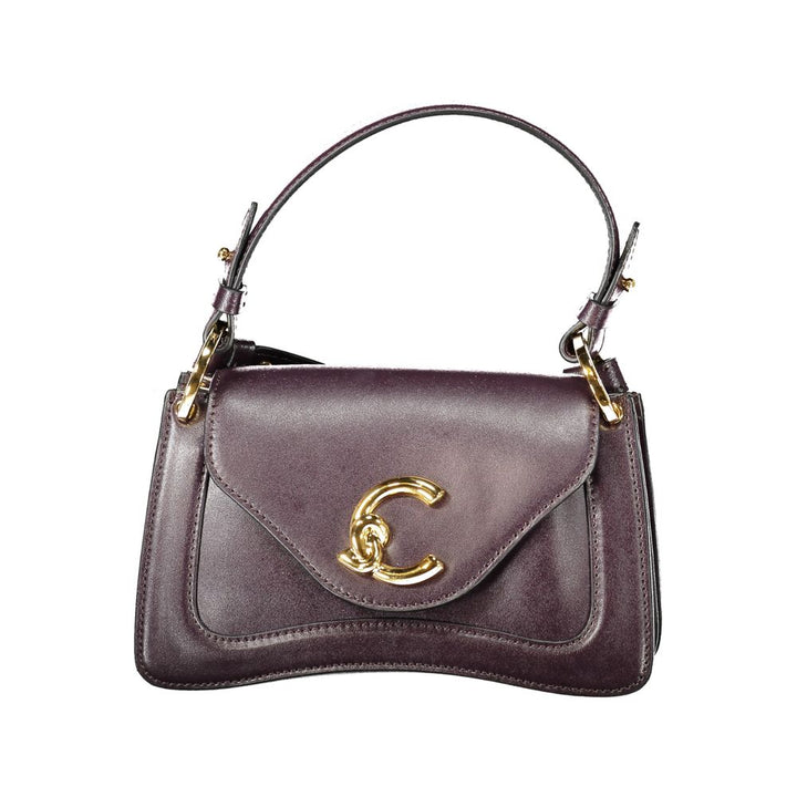 Coccinelle Purple Leather Women Handbag