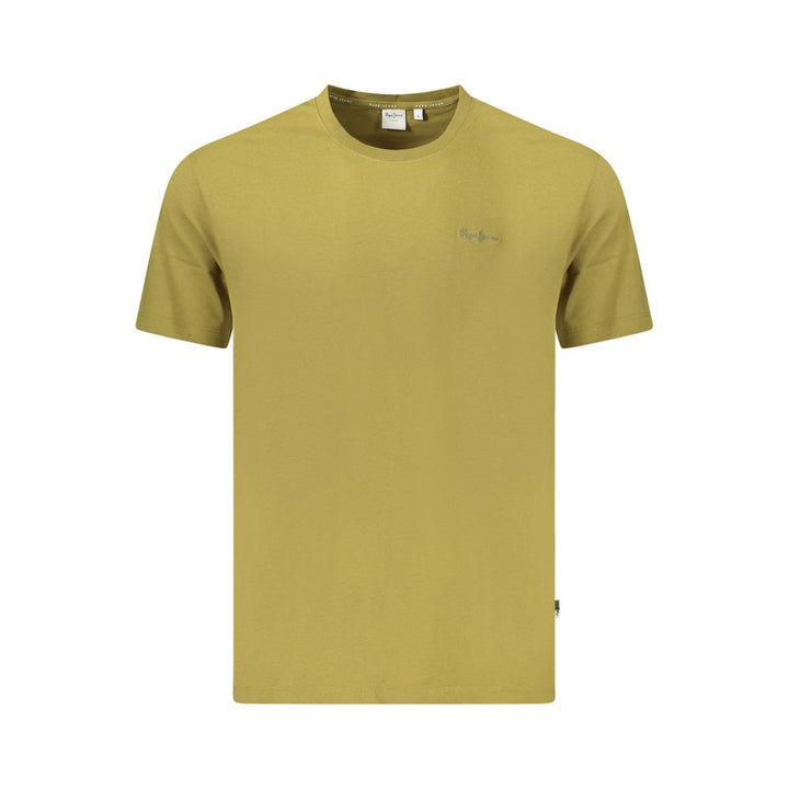 Pepe Jeans Green Cotton Men T-Shirt