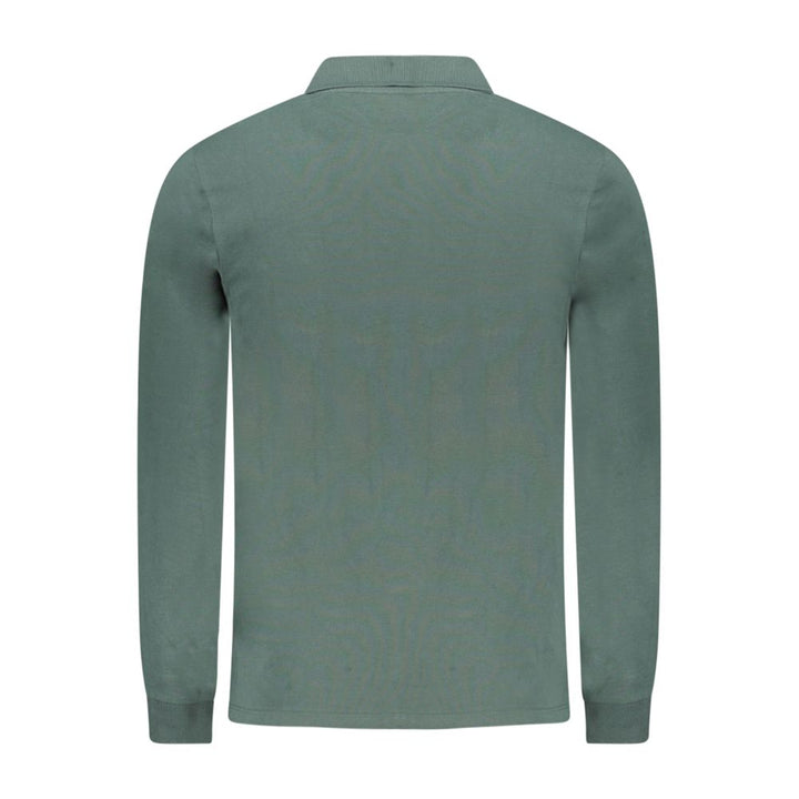 Timberland Green Cotton Men Polo Shirt