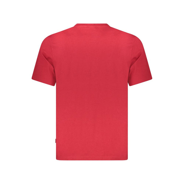 Pepe Jeans Red Cotton Men T-Shirt