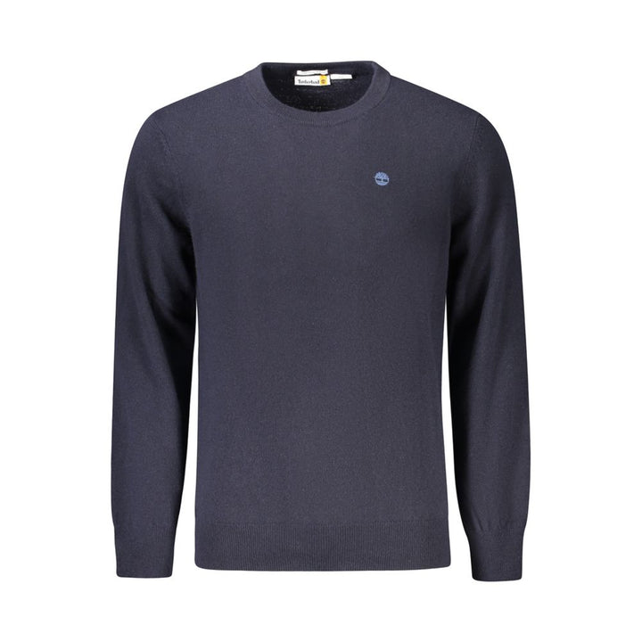 Timberland Blue Wool Men Sweater
