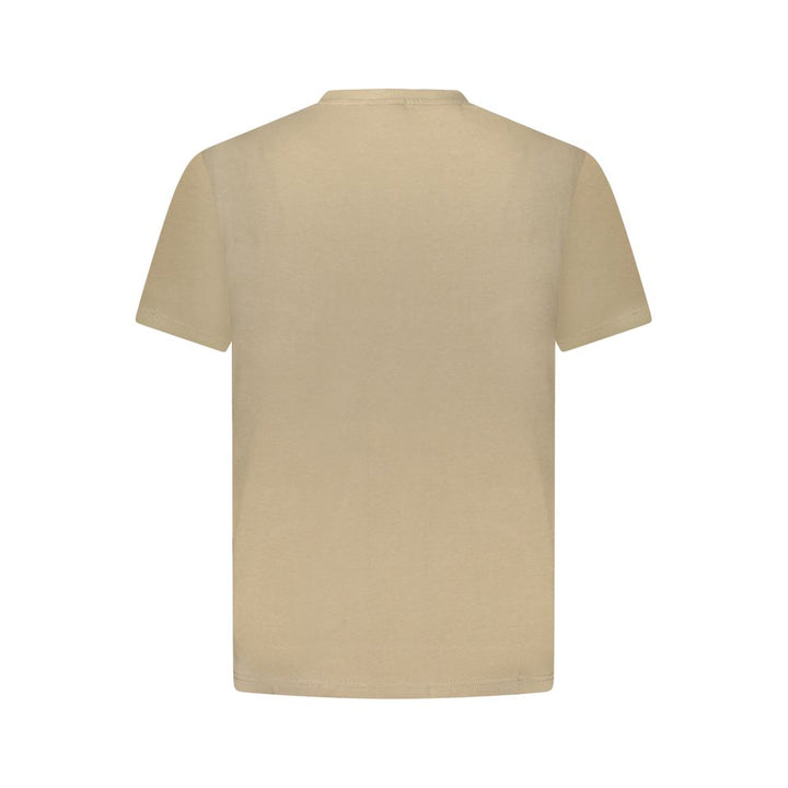 Napapijri Brown Cotton Men T-Shirt