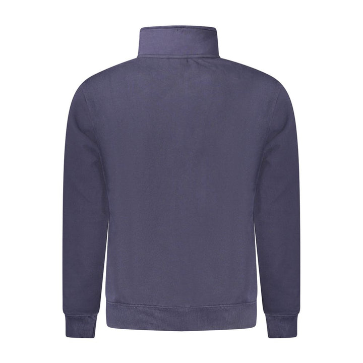 Napapijri Blue Cotton Men Sweater