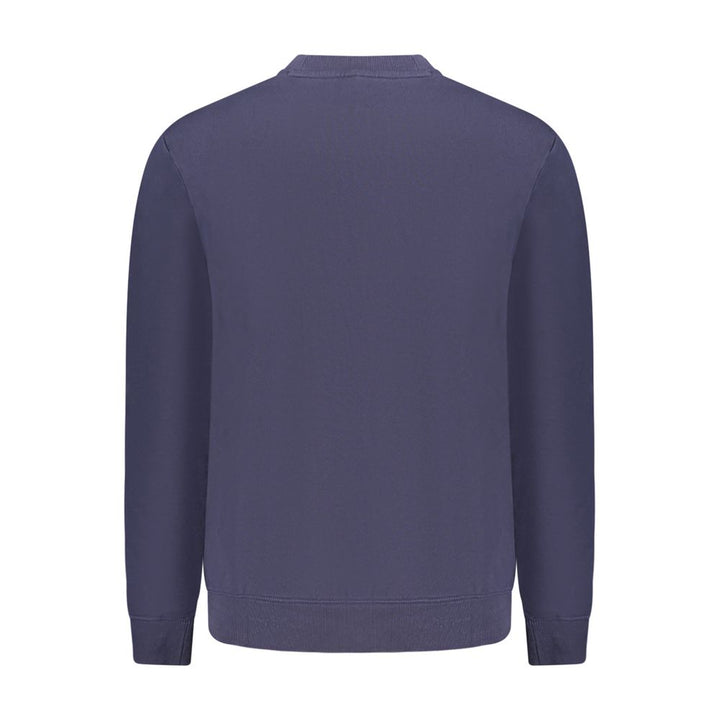 Napapijri Blue Cotton Men Sweater