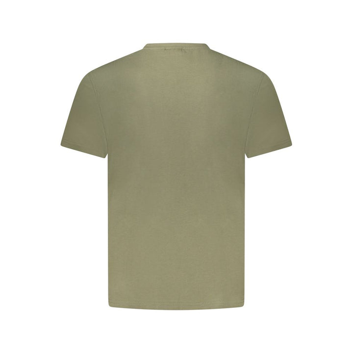 Napapijri Green Cotton Men T-Shirt