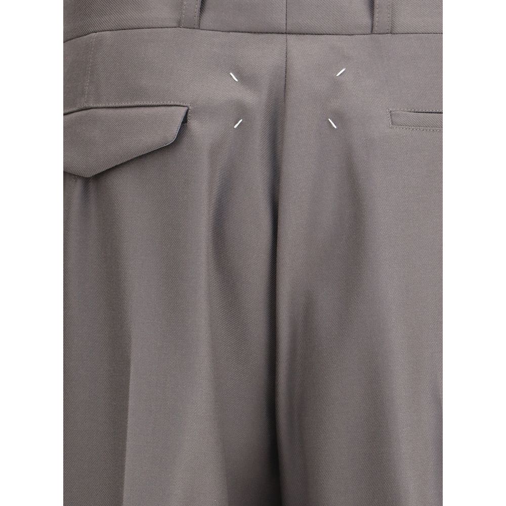 Margiela Green Wool Trousers