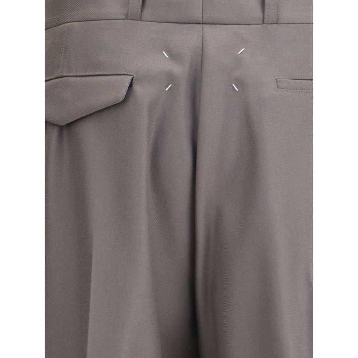 Margiela Green Wool Trousers