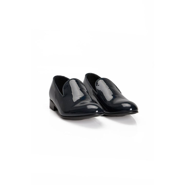 Roberto Pepe Luxury Blue Calfskin Loafer