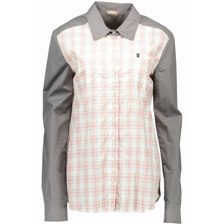 John Galliano Gray Cotton Shirt