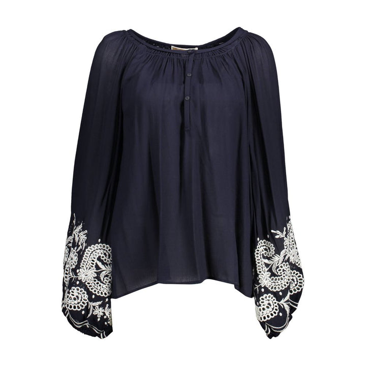 Kocca Blue Viscose Shirt