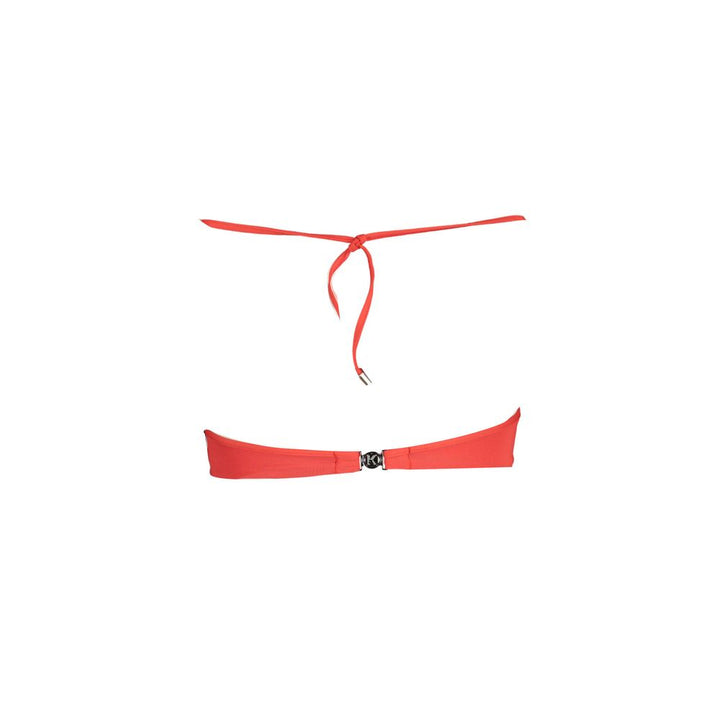 Karl Lagerfeld Red Elastane Swimwear