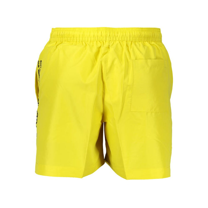 Calvin Klein Yellow Polyester Swimwear